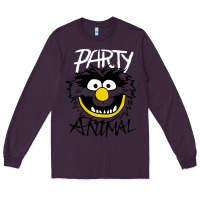 Plum the muppets party animal Long Sleeve Tee - linhVisuals