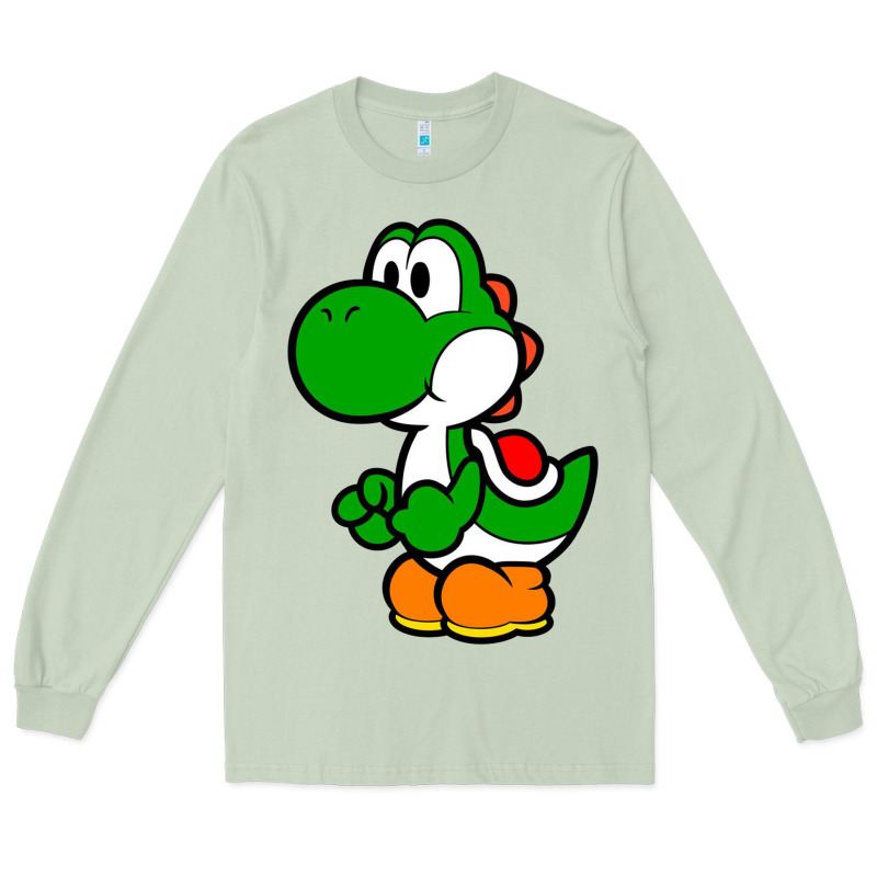 Yoshi Green Long Sleeve Tee by linhVisuals | Teevron