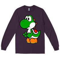 Plum Yoshi Green Long Sleeve Tee - linhVisuals