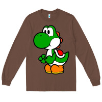 Chestnut Yoshi Green Long Sleeve Tee - linhVisuals