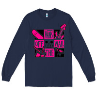 Navy #vans music Long Sleeve Tee - linhVisuals