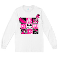 White #vans music Long Sleeve Tee - linhVisuals