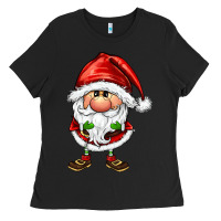 Santa Gnomes Ladies Tee | Teevron