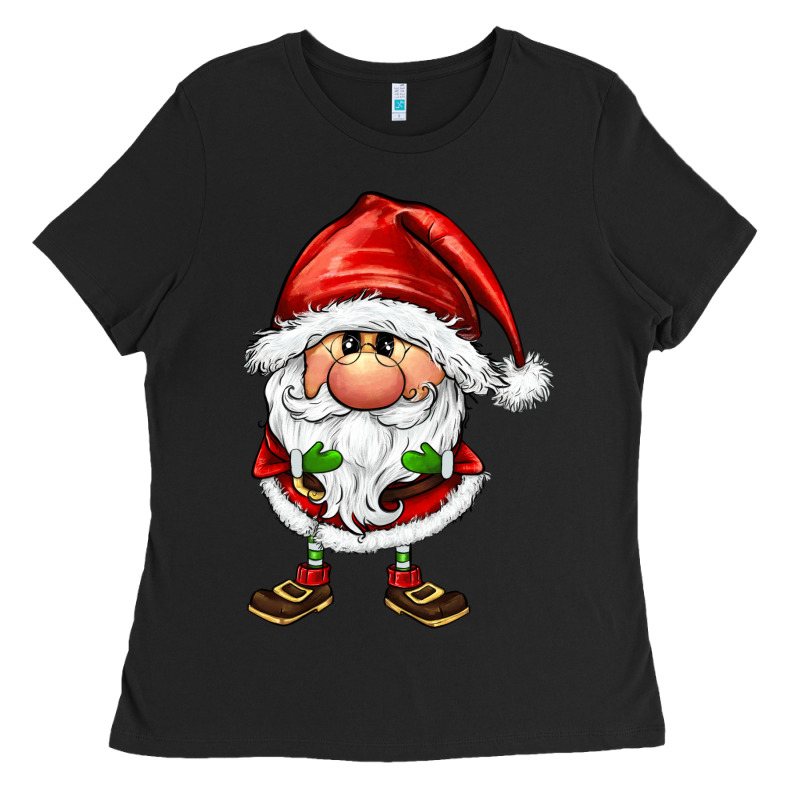 Santa Gnomes Ladies Tee by FaDigitalArtStudio | Teevron