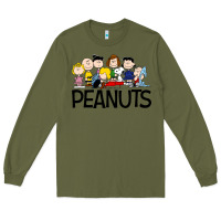 Army Green the peanuts Long Sleeve Tee - linhVisuals