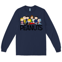 Navy the peanuts Long Sleeve Tee - linhVisuals