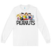 White the peanuts Long Sleeve Tee - linhVisuals