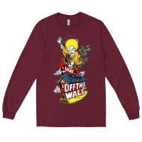 Burgundy #vans off the wall Long Sleeve Tee - linhVisuals