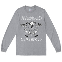 Heather Grey avenged sevenfold 42 Long Sleeve Tee - linhVisuals