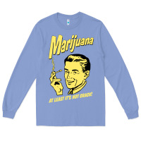 Colony Blue the marijuana weed Long Sleeve Tee - linhVisuals