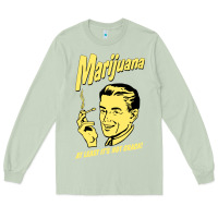 Matcha the marijuana weed Long Sleeve Tee - linhVisuals