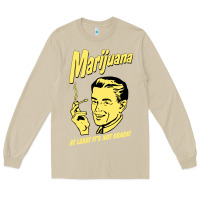 Mushroom the marijuana weed Long Sleeve Tee - linhVisuals