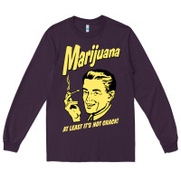 Plum the marijuana weed Long Sleeve Tee - linhVisuals