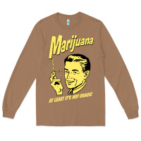 Toasted Coconut the marijuana weed Long Sleeve Tee - linhVisuals