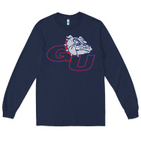 Navy gonzaga bulldogs Long Sleeve Tee - linhVisuals
