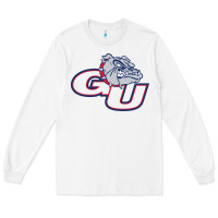 White gonzaga bulldogs Long Sleeve Tee - linhVisuals