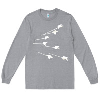 Heather Grey the modest mouse Long Sleeve Tee - linhVisuals