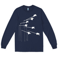 Navy the modest mouse Long Sleeve Tee - linhVisuals