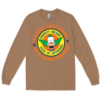 Toasted Coconut krusty the clown Long Sleeve Tee - linhVisuals
