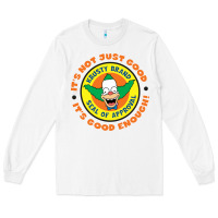 White krusty the clown Long Sleeve Tee - linhVisuals