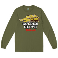 Army Green Golden Glove Boxing Club, King of the Ring Outfit. Long Sleeve Tee - linhVisuals