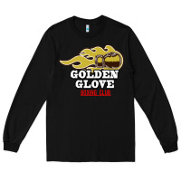 Black Golden Glove Boxing Club, King of the Ring Outfit. Long Sleeve Tee - linhVisuals