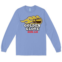 Colony Blue Golden Glove Boxing Club, King of the Ring Outfit. Long Sleeve Tee - linhVisuals