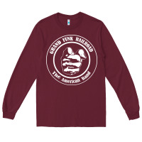Burgundy grand funk railroad Long Sleeve Tee - linhVisuals
