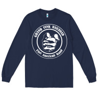 Navy grand funk railroad Long Sleeve Tee - linhVisuals