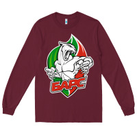 Burgundy jhc bars Long Sleeve Tee - linhVisuals