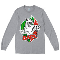 Heather Grey jhc bars Long Sleeve Tee - linhVisuals