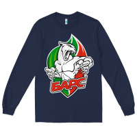 Navy jhc bars Long Sleeve Tee - linhVisuals