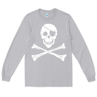 Moon Dust skull crossbones Long Sleeve Tee - linhVisuals