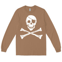 Toasted Coconut skull crossbones Long Sleeve Tee - linhVisuals