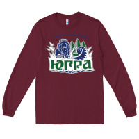 Burgundy yugra khanty mansiysk 2 Long Sleeve Tee - linhVisuals