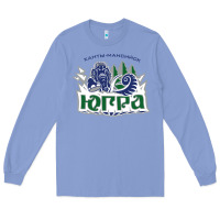 Colony Blue yugra khanty mansiysk 2 Long Sleeve Tee - linhVisuals