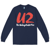 Navy U two unforgettable fire Long Sleeve Tee - linhVisuals