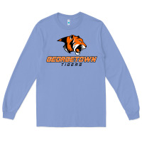 Colony Blue georgetown college tiger Long Sleeve Tee - linhVisuals