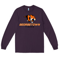 Plum georgetown college tiger Long Sleeve Tee - linhVisuals
