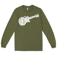 Army Green The Monkees Long Sleeve Tee - linhVisuals