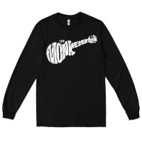 Black The Monkees Long Sleeve Tee - linhVisuals