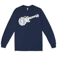 Navy The Monkees Long Sleeve Tee - linhVisuals
