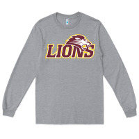 Heather Grey freed–hardeman university lion Long Sleeve Tee - linhVisuals