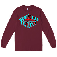 Burgundy night ranger Long Sleeve Tee - linhVisuals