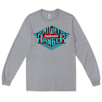 Heather Grey night ranger Long Sleeve Tee - linhVisuals