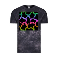 Cloud Black cow glitter seamless pattern Vintage Tee - BundleAndBundleShop