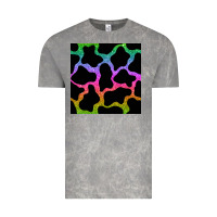 Cow Glitter Seamless Pattern Vintage Tee | Teevron