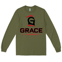 Army Green grace college & seminary lancers1 vectorized Long Sleeve Tee - linhVisuals