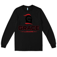 Black grace college & seminary lancers1 vectorized Long Sleeve Tee - linhVisuals