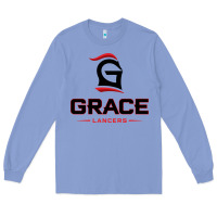 Colony Blue grace college & seminary lancers1 vectorized Long Sleeve Tee - linhVisuals